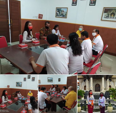 Penyelenggara Buddha Lakukan MONEV Bantuan Sarana Operasional SMB Vihara Buddha Sakyamuni