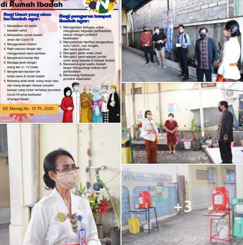 Monitoring Protokol Kesehatan di Rumah Ibadah Pada Masa Pandemi Covid-19 di Gereja Santapan Rohani Indonesia (GSRI) Denpasar