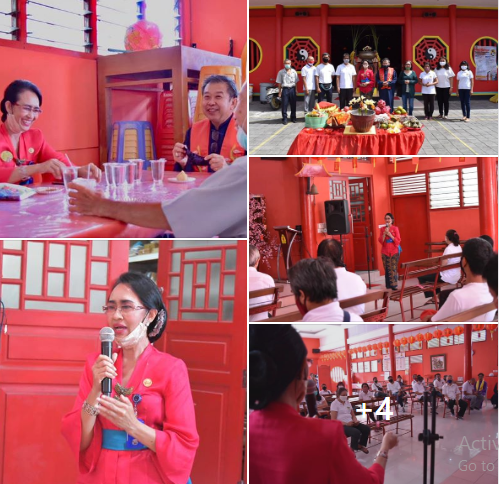 Monitoring Protokol Kesehatan di Rumah Ibadah Pada Masa Pandemi Covid-19 di Khongcu Bio Denpasar