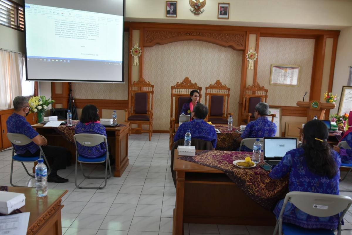 Diskusi Bersama Satker Membahas Pembangunan ZI WBBM