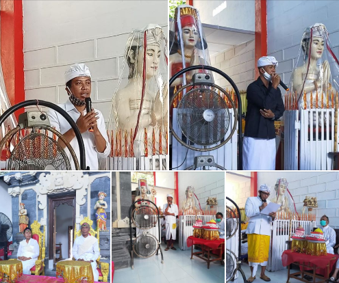 Kasi Ura Hindu Hadiri Diksa Dwijati