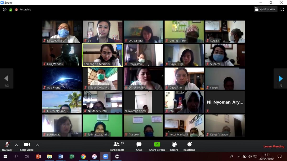 Pembukaan Diklat Peningkatan Kinerja Staff