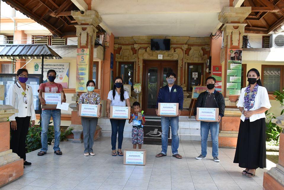 Penyerahan Bantuan Sembako Vihara Buddha Maitreya