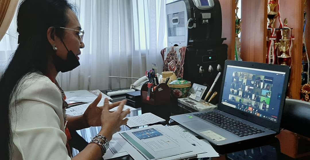 Kepala Kantor Membuka sekaligus Memberikan Sambutan Pada Pembukaan Diklat