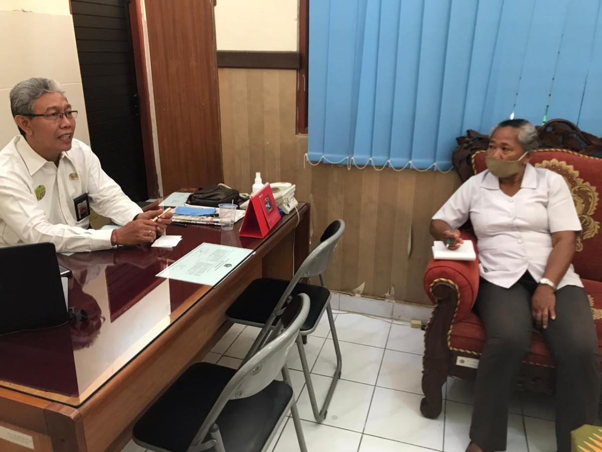 Rapat Internal Subbag Tata Usaha Terkait Tata Kerja Kehidupan Normal yang Baru