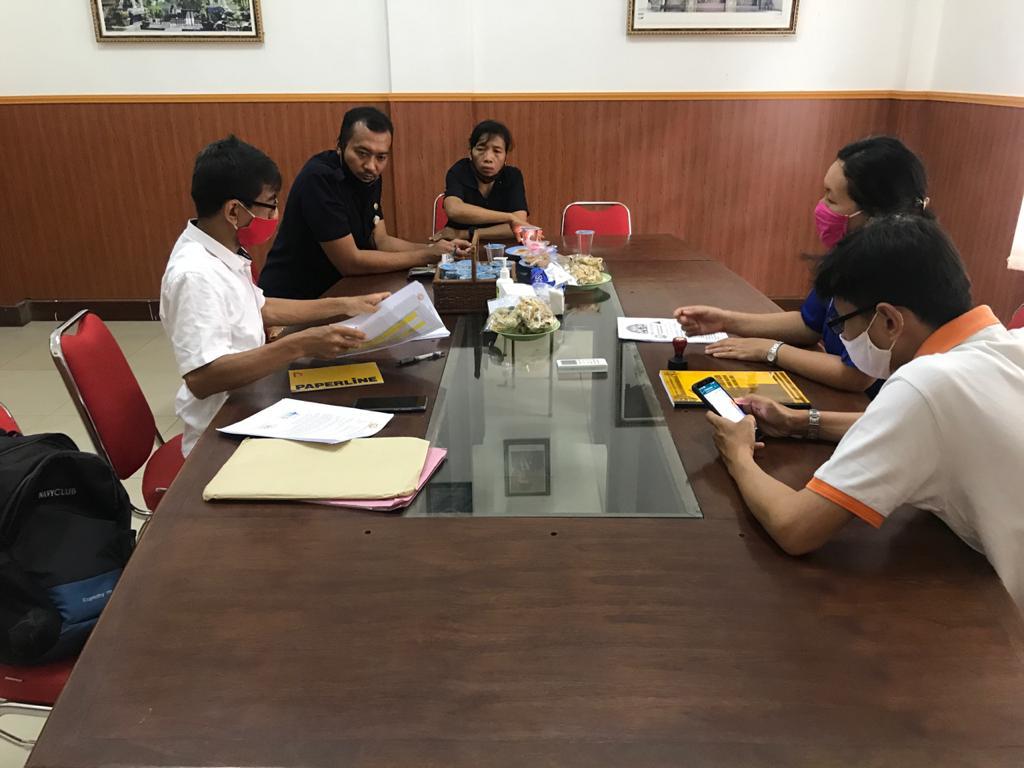 Monitoring Terkait Bantuan Dirjen Bimas Buddha Pusat di Vihara Buddha Sakyamuni Denpasar