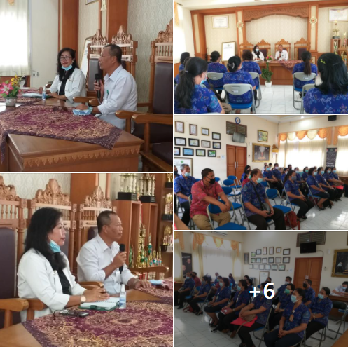Kepala Kantor Lakukan Tatap Muka Bersama Guru Agama Hindu se-Kota Denpasar