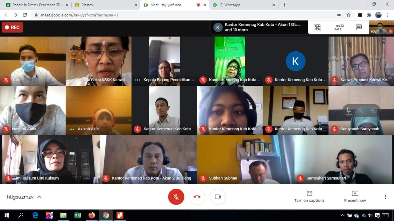 Bimtek Penerapan EDM dan E-RKAM Secara Online