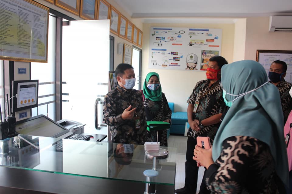 Balai Diklat Keagamaan Makassar Lakukan Monitoring ke ruang PTSP