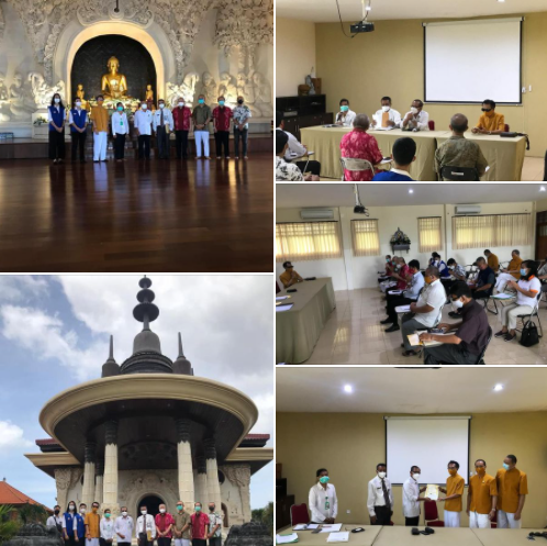Silahturahmi Bersama Pengurus Lembaga Keagamaan Buddha Kota Denpasar