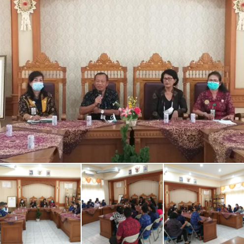 Kepala Kantor Lakukan Tatap Muka Bersama Jajaran Penda Hindu, Guru Pengawas Agama Hindu