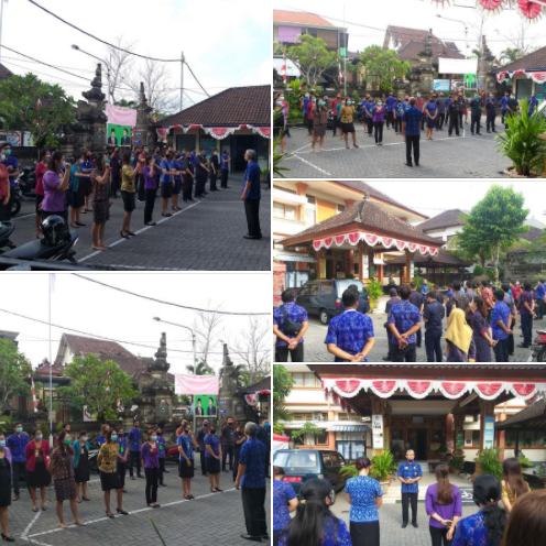 Briefing Plt. Kantor Bersama Jajaran Pramubakti