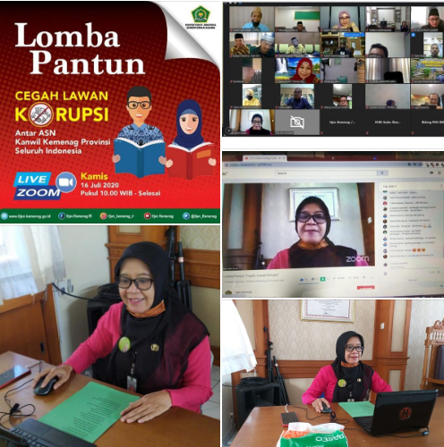 Lomba Pantun Melalui Zoom Meeting