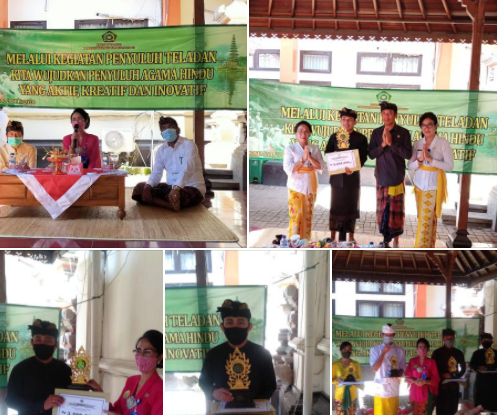 Selamat, Penyuluh Agama Hindu Non PNS Kota Denpasar Raih Juara I Pada Lomba Penyuluh Teladan Kemenag Provinsi Bali