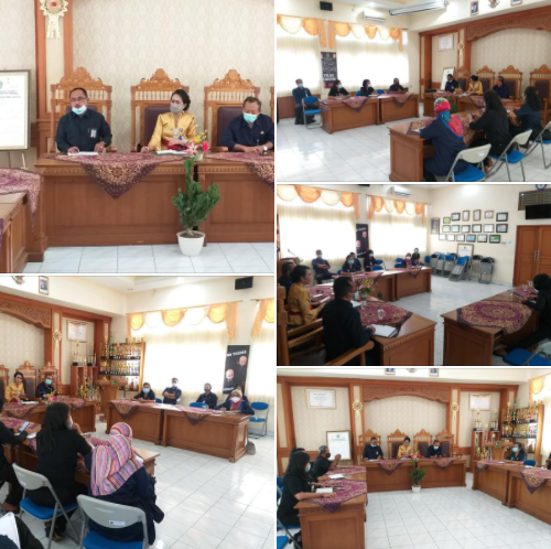 Rakor Persiapan Menyambut Tim Penilai Nasional Menpan RB