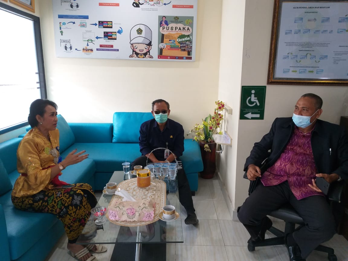 Ka. Kanwil Kemenag Provinsi  Bali Lakukan Monitoring ke Ruang PTSP