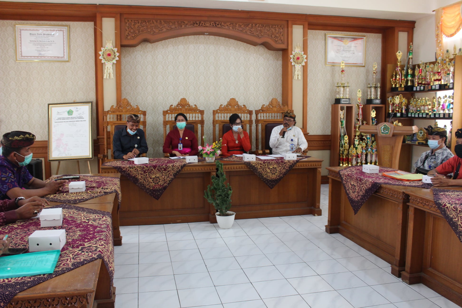 Tim Monitoring Kanwil Kemenag Provinsi Bali Lakukan Monitoring Kinerja Penyuluh