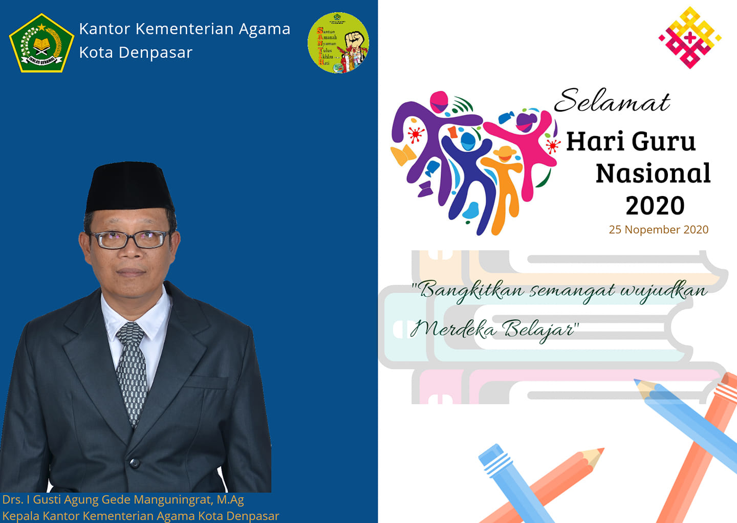 Selamat Hari Guru Nasional 2020