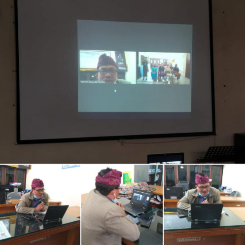 Pembinaan Lapas Perempuan Kelas IIA Melalui Daring (Zoom Meeting)