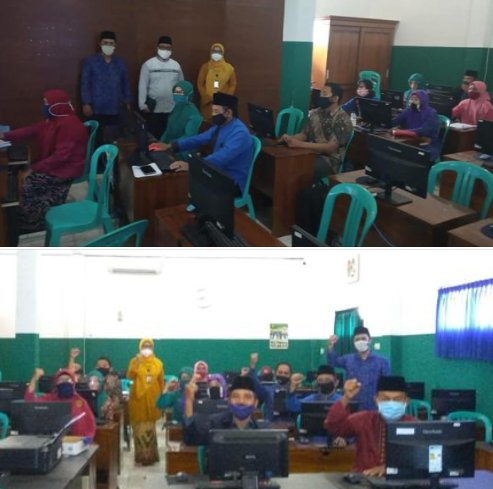 Monitoring Pelaksanaan Uji Coba Assessment Guru, Kepala Madrasah dan Pengawas