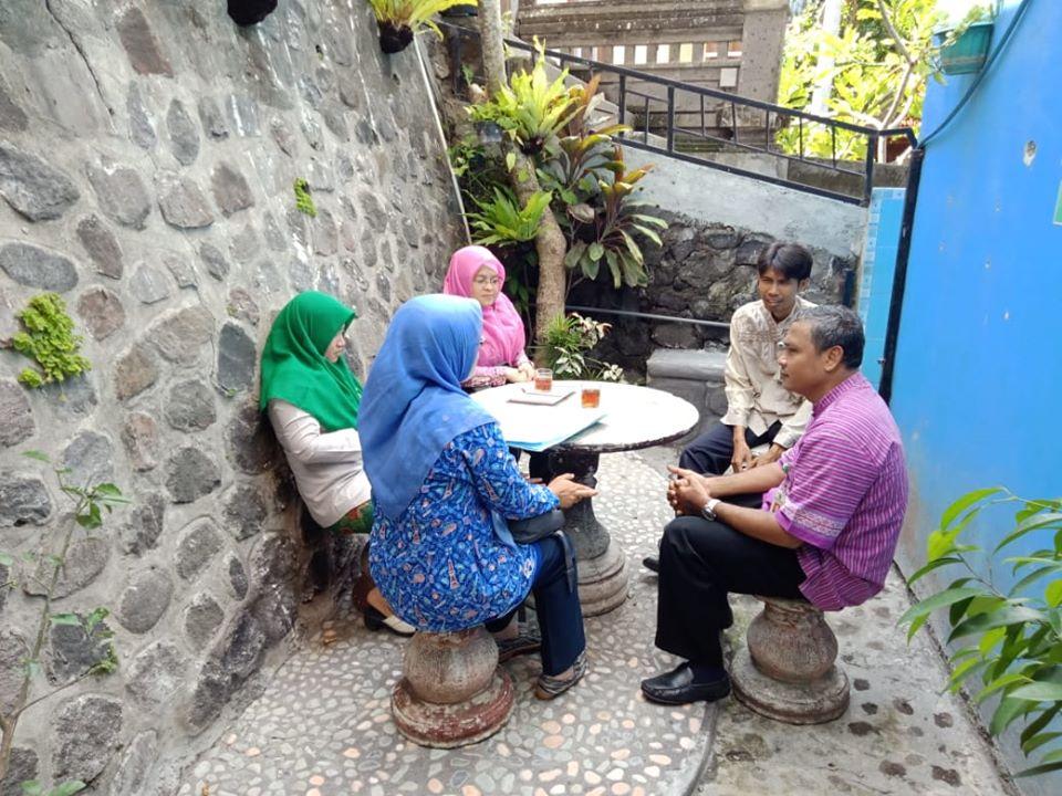 Kunjungan Tim Monitoring Ditjen Bimas Islam Kemenag RI terkait Data PNBP NR Tahun 2020