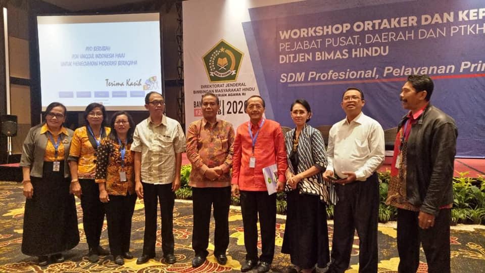 Workshop Ortaker dan Kepegawaian Pejabat Pusat, Daerah dan Perguruan Tinggi Keagamaan Hindu Negeri