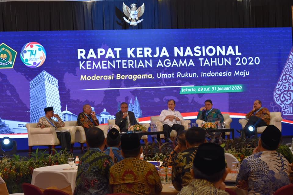 RAPAT KERJA NASIONAL (RAKERNAS) KEMENTERIAN AGAMA RI TAHUN 2020
