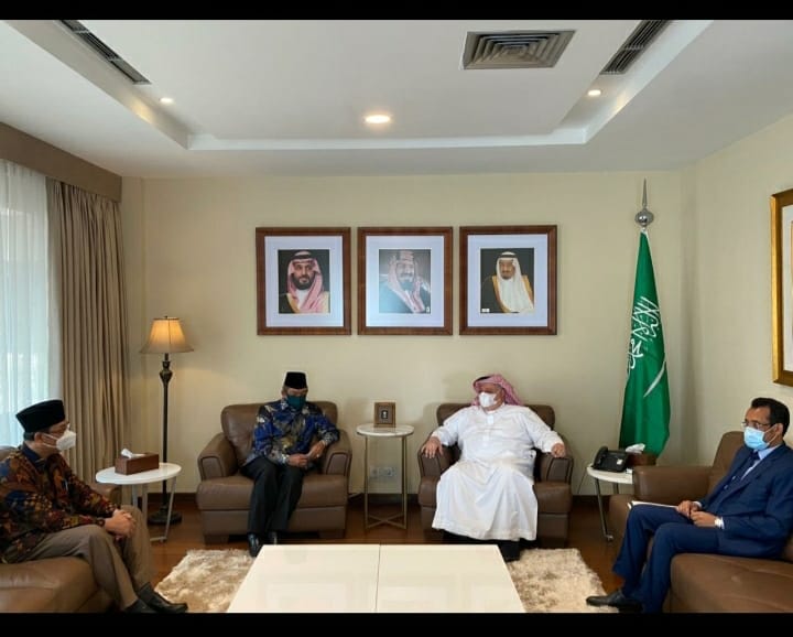 Kemenag RI Bersama Kedubes Saudi Bahas Penyelenggaraan Umrah 1443 H