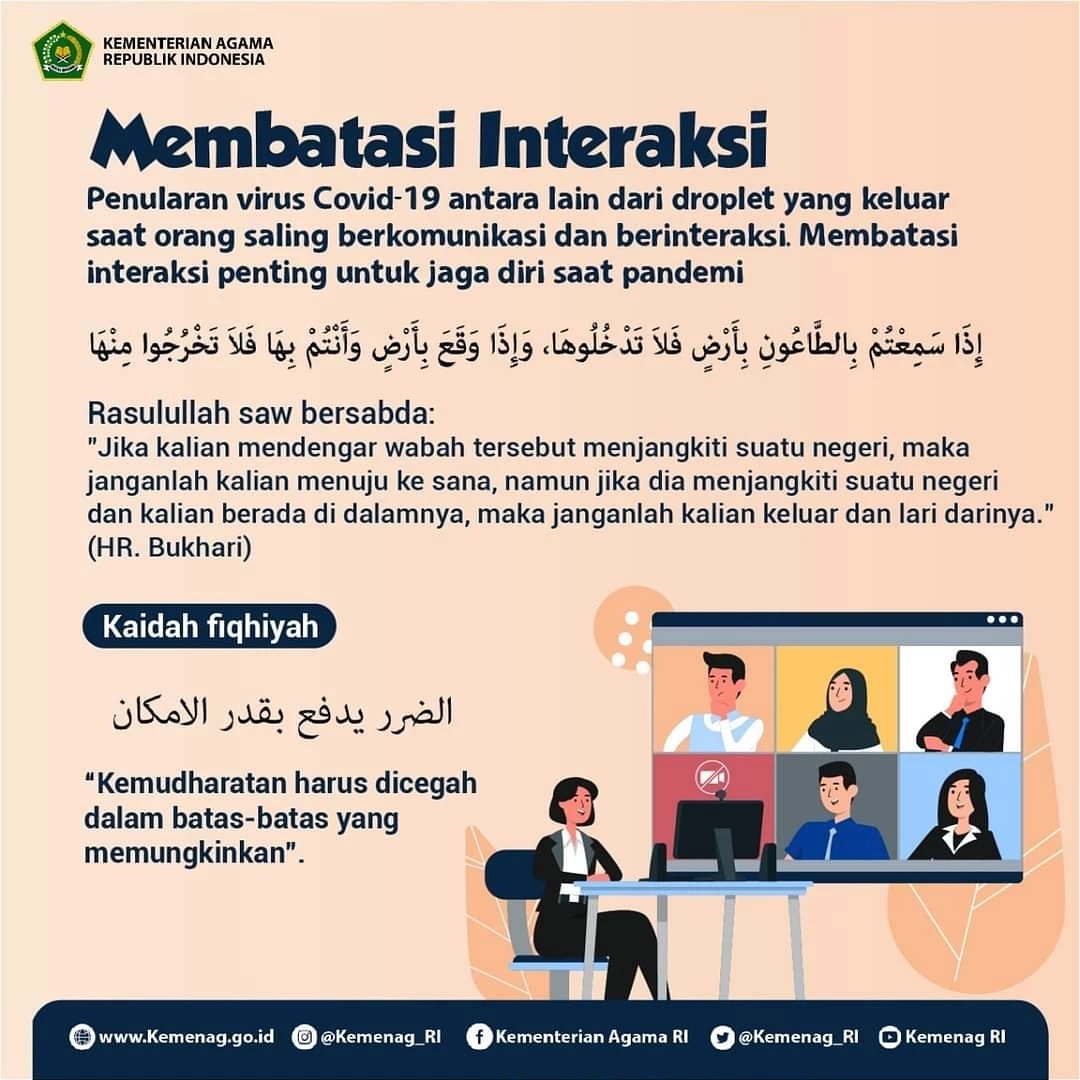 Membatasi Interaksi dan Mengurangi Mobilitas di Masa Pandemi Covid-19
