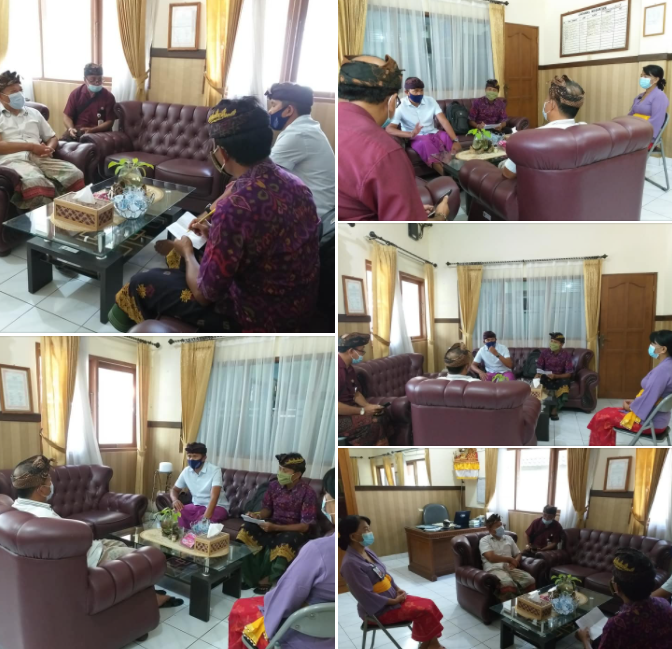 Kepala Kantor Terima Monitoring Tim Perencana Kanwil Kemenag Provinsi Bali