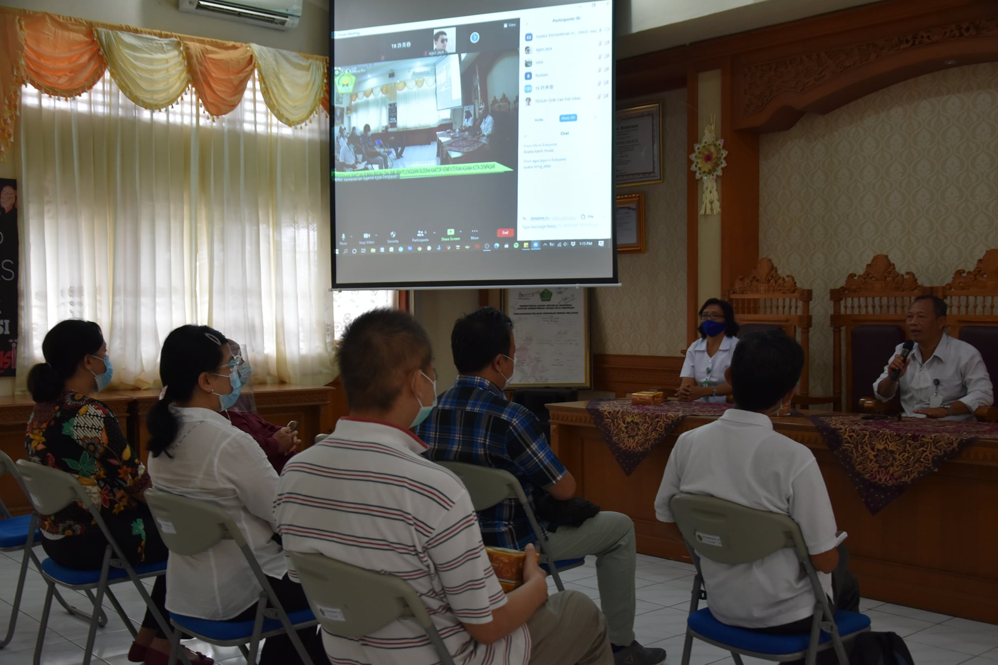 Penyerahan Bantuan Rumah Ibadah dan Bantuan SMB Secara Simbolis