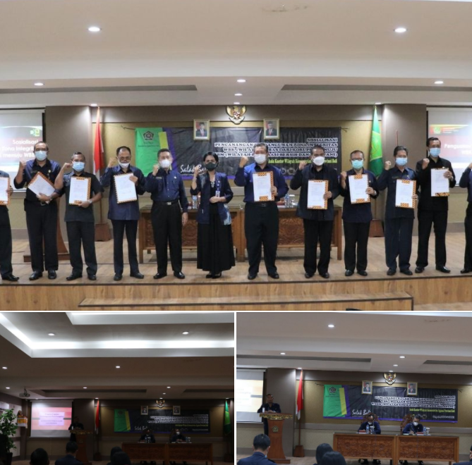 Rapat Sosialisasi Penguatan Pembangunan Zona Integritas Wilayah Bebas dari Korupsi (WBK) menuju Wilayah Birokrasi Bersih dan Melayani (WBBM)