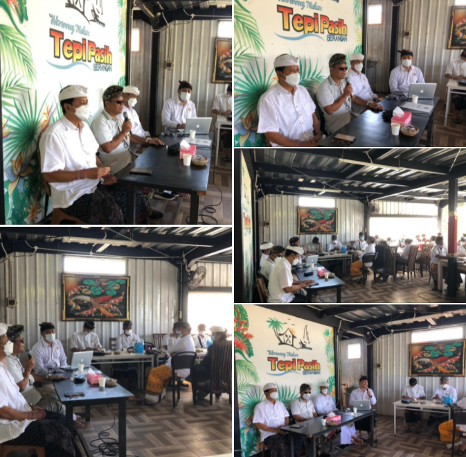 Kepala Kantor hadiri Rapat Bersama PHDI Kota Denpasar Terkait Pendataan Tempat Ibadah dan Sulinggih Wilayah Kecamatan Denpasar Selatan