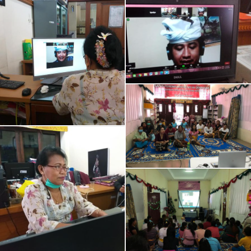 Pembinaan Lapas Perempuan Kelas IIA Melalui Daring (Zoom Meeting)
