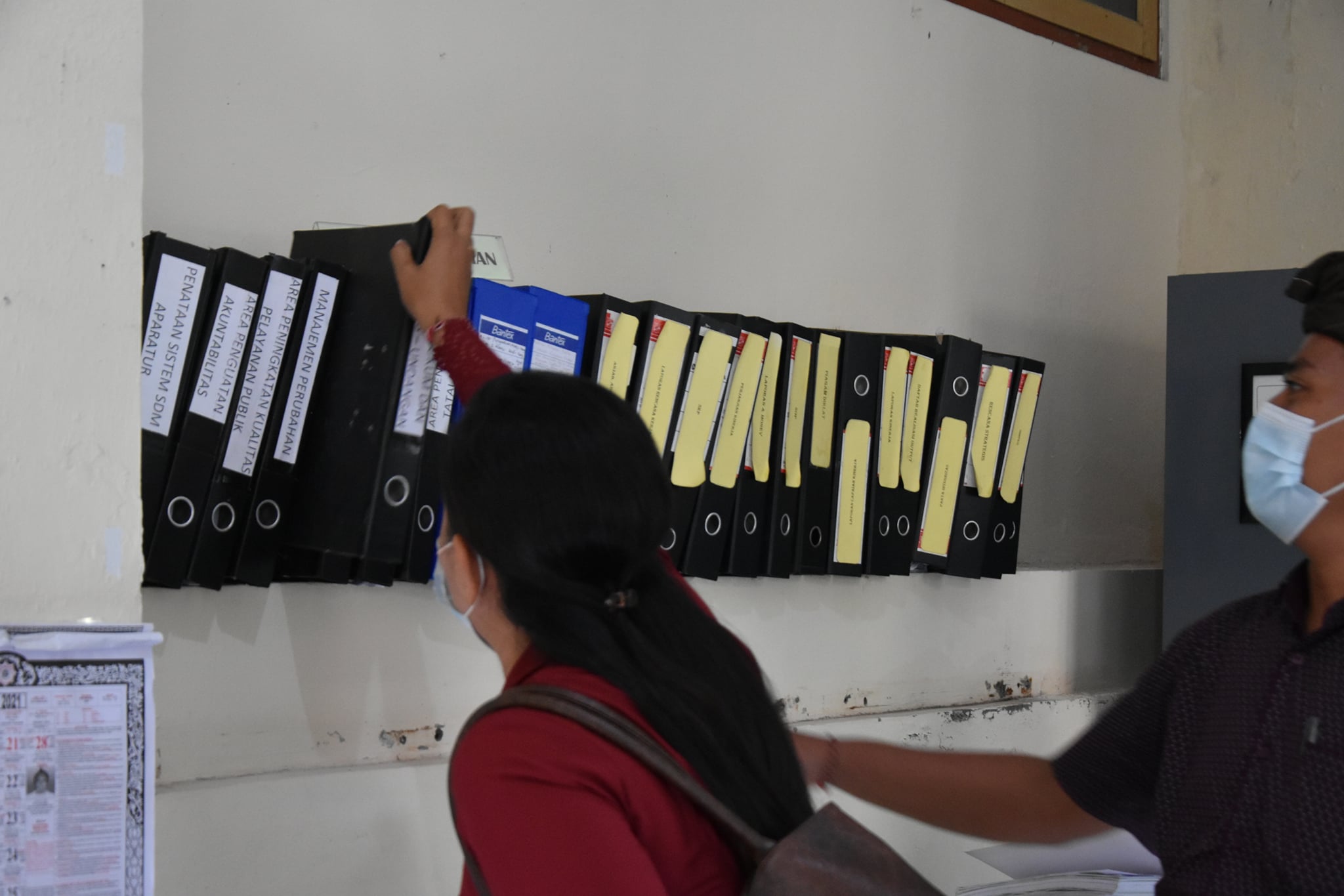 Tim ZI Kemenag Kabupaten Klungkung Lakukan Monitoring ke Ruang ZI
