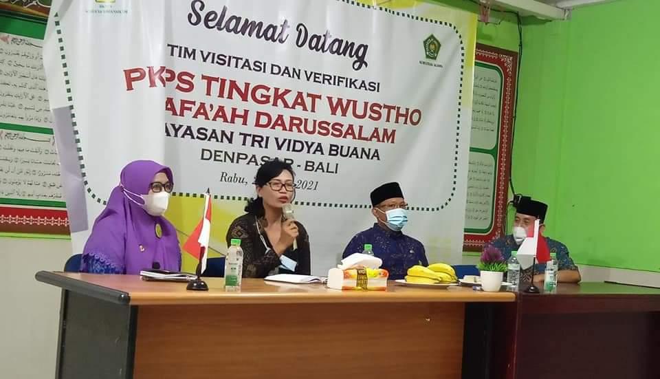 Visitasi dan Verifikasi Pendirian Pendidikan Kesetaraan Tingkat Wustho (MTs)