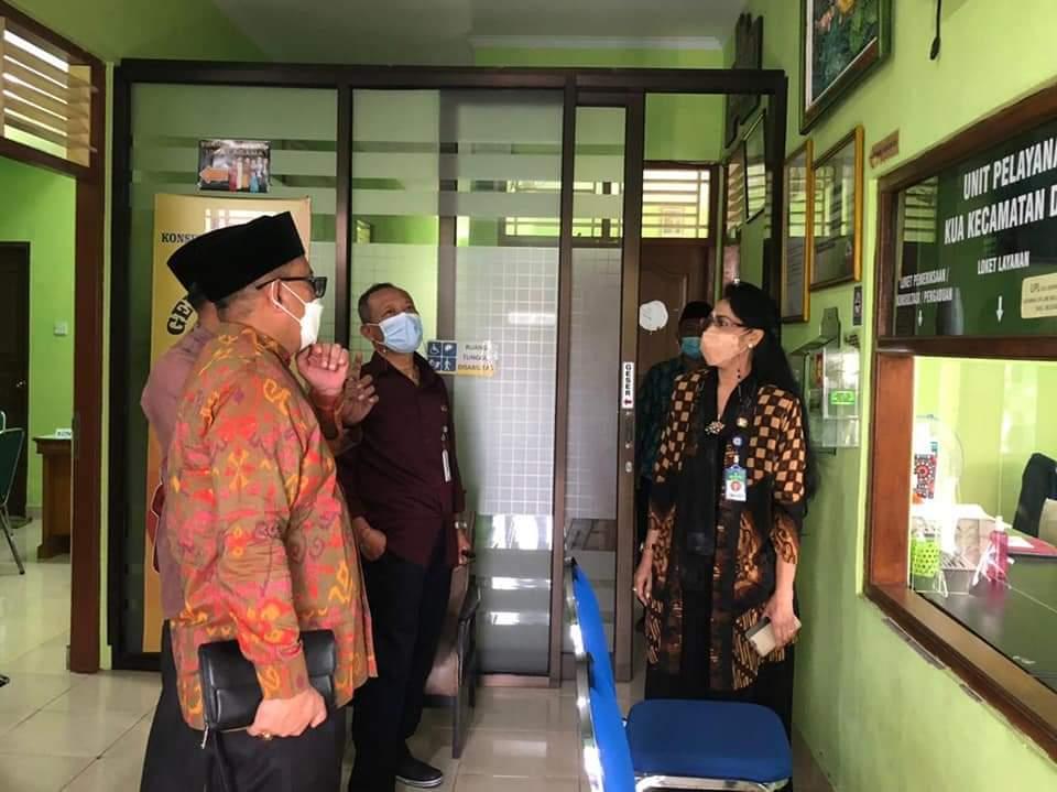Sosialisasi Edaran Menag Nomor SE 15 Tahun 2021 di KUA Kecamatan Denpasar Barat