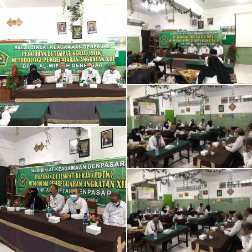 Pelatihan di Tempat Kerja (PDTK) Metodologi Pembelajaran Angakatan XIII