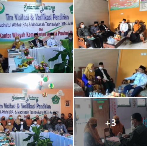 Visitasi Dan Verifikasi Final Pendirian RA Dan Mts Al Hudy Denpasar