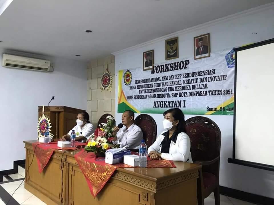 Workshop Pengembangan Soal AKM dan RPP Berdiferensiasi