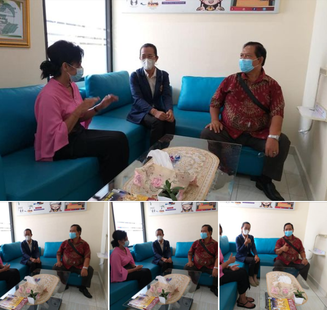 Kasi Urusan Agama Hindu Terima Mahasiswa PKL Universitas Hindu Negeri I Gst. Bagus Sugriwa