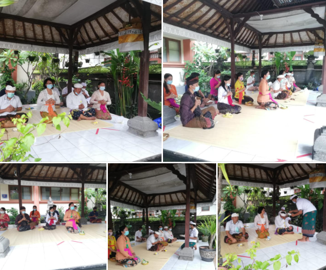 Sembahyang Bersama di Hari Suci Tilem