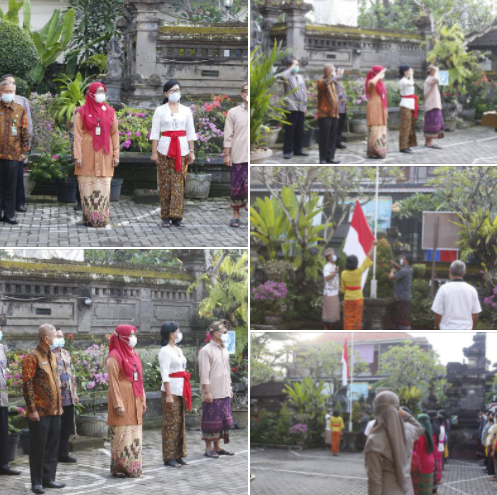 Penghormatan Bendera Merah Putih dan Doa