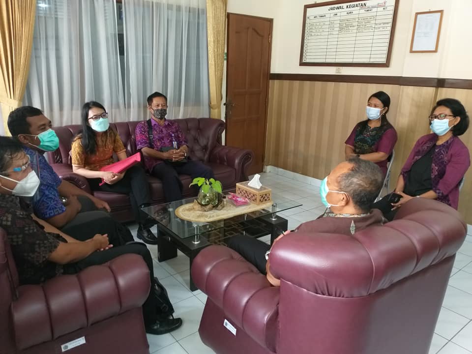 Kemenag Kota Denpasar Menerima Monev Laporan Keuangan dan BMN dari Tim Kanwil Kementerian Agama Provinsi Bali