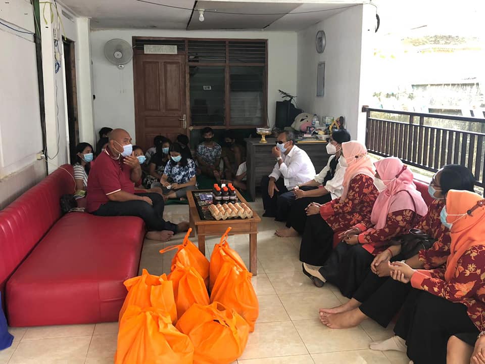 Bansos Hari Amal Bakti (HAB) ke-75 Kemenag, di Yayasan dan Panti Asuhan Sunya Giri Denpasar