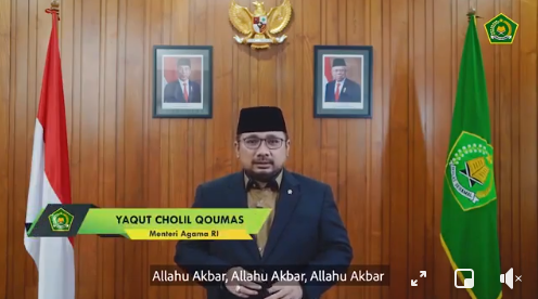 Iduladha 1442H, Menag: Junjung Nilai Kemanusiaan, Jaga Kesehatan di Tengah Pandemi