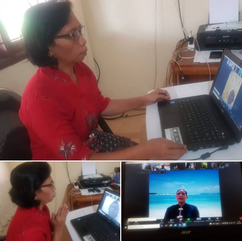 Doa Bersama dengan Umat Vihara Eka Dharma dan Dharma Agung denpasar