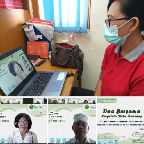 Doa Bersama Pengelola Data Kemenag