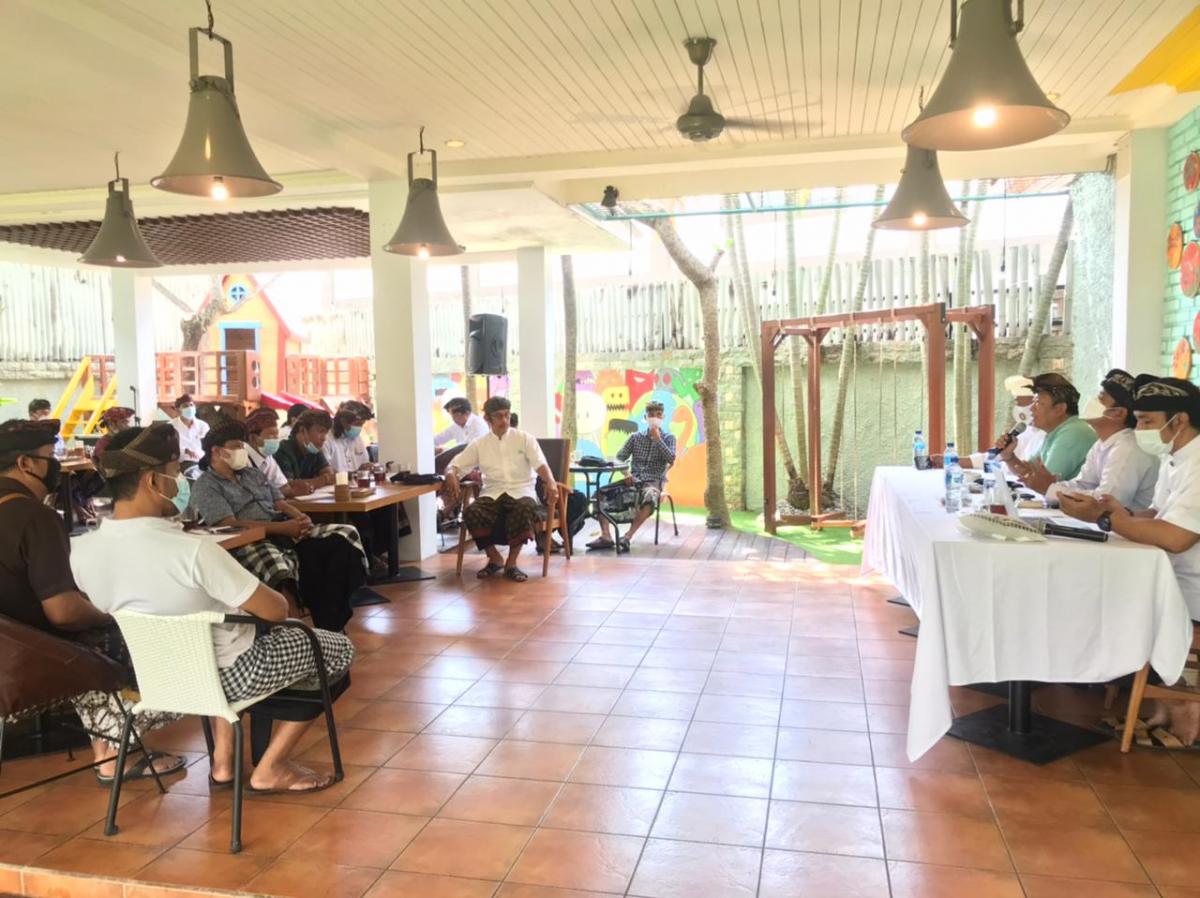Kepala Kantor hadiri Rapat Bersama PHDI Kota Denpasar Terkait Pendataan Tempat Ibadah dan Sulinggih Wilayah Kecamatan Denpasar Barat
