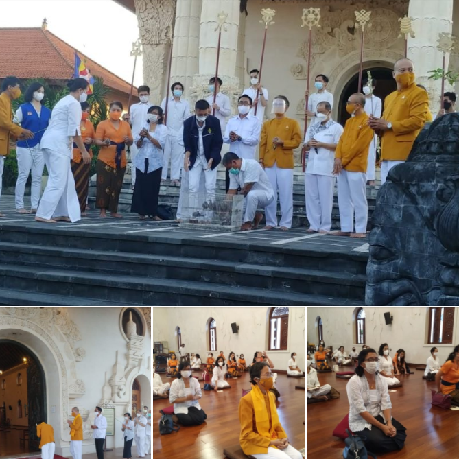 Penyelenggara Buddha Hadiri Upacara Mahajata